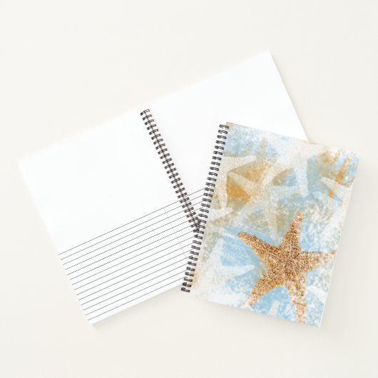 Carnet Art Motif Starfish (Intérieur)