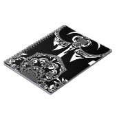 Carnet Art noir et blanc africain (Côté gauche)