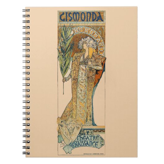 Carnet Art Nouveau (Devant)