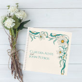 Carnet Art Nouveau Wedding Guest Book