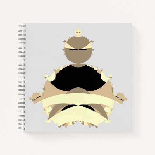 Carnet Art numérique de méditation (Devant)