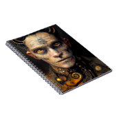 Carnet Art numérique démon céleste de Steam Punk (Côté Droit)