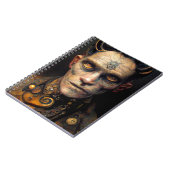 Carnet Art numérique démon céleste de Steam Punk (Côté gauche)