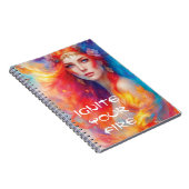 Carnet Art numérique Fairy Fire (Côté Droit)