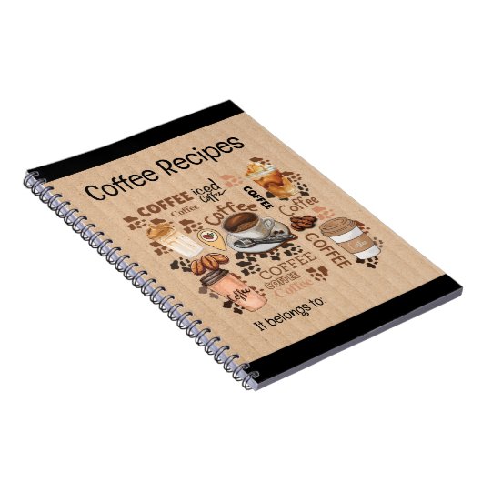CARNET ART OF COFFEE NOTEBOOK (Côté Droit)