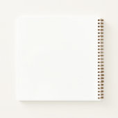 Carnet Art Optique Cœur Rouge Rose (Dos)