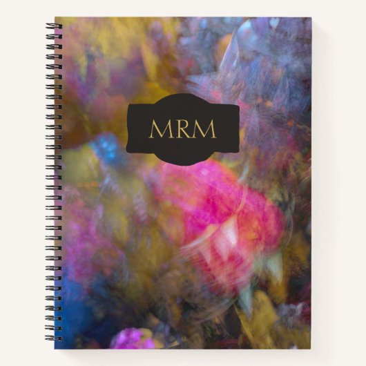 Carnet Art photographique ICM d'automne (Devant)