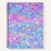 Carnet Art point multicolore (Devant)