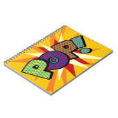 Carnet Art Pop Fun Rétro Bande Dessinée Pop (Côté gauche)