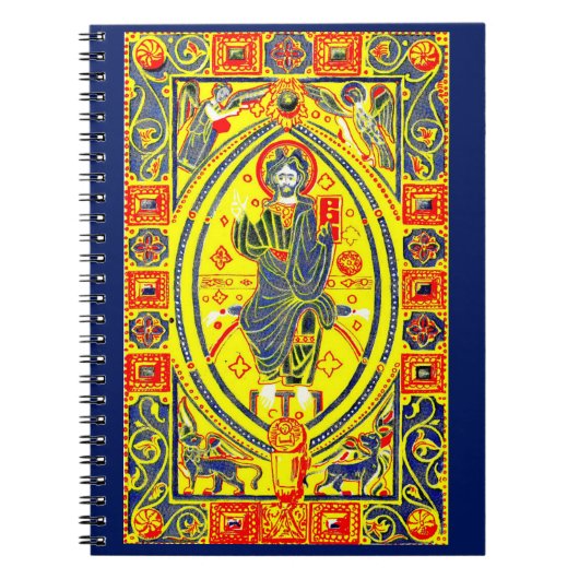 Carnet Art populaire byzantin Jésus (Devant)