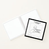 Carnet Art pour enfants avec monogramme de nom personnali (Intérieur)