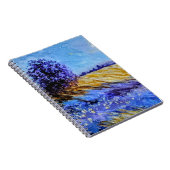 Carnet Art raffiné impressionniste. Style Van Gogh (Côté Droit)