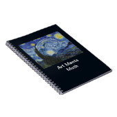 Carnet Art rencontre mathématiques, Van Gogh rencontre Fi (Côté Droit)