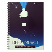 Carnet Art spatial Deep Impact (Devant)