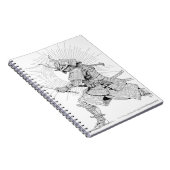 Carnet Art Sunlit Samurai Precision Line (Côté Droit)