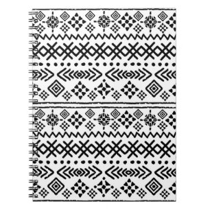 Carnet Art tribal boho sans couture motif