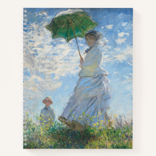 Carnet Art vintage, impression Claude Monet