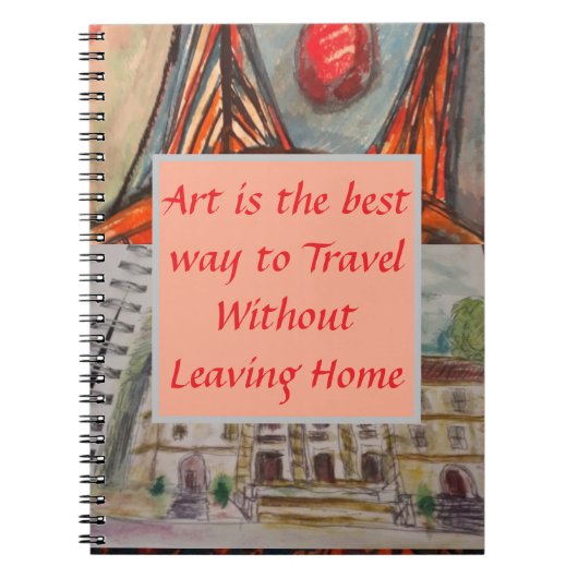 Carnet Art & Voyage (Devant)