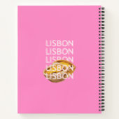Carnet Art Voyage Lisbonne, Art Voyage Été, Rose (Dos)