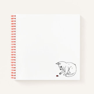 Carnet Art Your Brains Out Sketchbook - Kitten & Ladybug