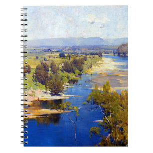 Carnet Arthur Streeton Purple Noon's Transparent Might