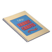 Carnet Artisanat de structure personnalisée (Côté Droit)