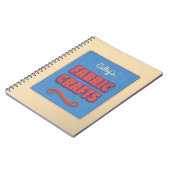 Carnet Artisanat de structure personnalisée (Côté gauche)