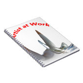 Carnet Artiste au travail (Côté Droit)