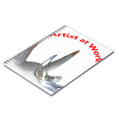 Carnet Artiste au travail (Côté gauche)