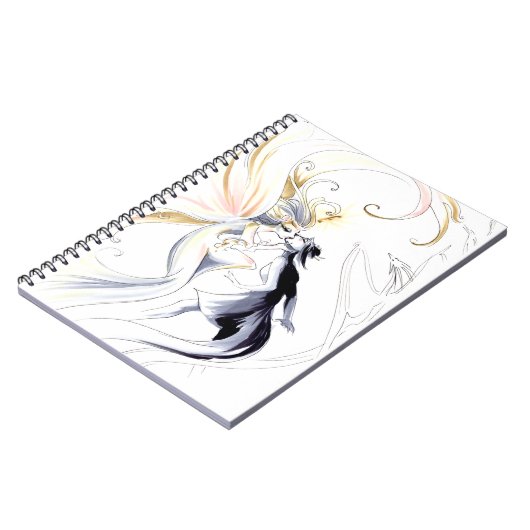 Carnet Artiste comme déesse (Côté gauche)