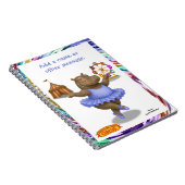 Carnet Artiste de cirque Helene (Côté Droit)