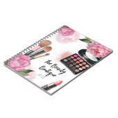 Carnet Artiste de maquillage d'entreprise (Côté gauche)