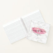 Carnet Artiste de maquillage en marbre parties scintillan (Intérieur)