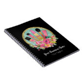 Carnet Artiste maquillage Cosmetologue Beauticier Stylist (Côté Droit)