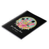 Carnet Artiste maquillage Cosmetologue Beauticier Stylist (Côté gauche)