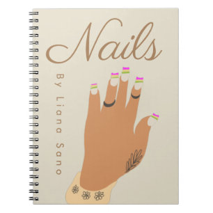 Carnet Artiste Ongle Tatouage Illustration Main