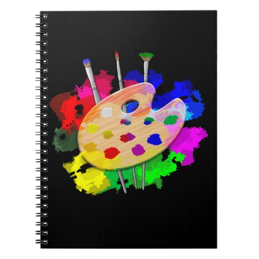 Carnet Artiste Palette Artiste (Devant)