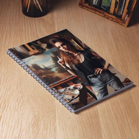 Carnet Artiste rock et roll moderne