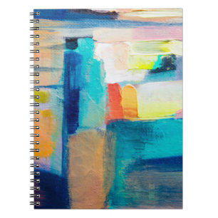 Carnet Artistérie Abstraite de texture à l'huile