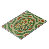 Carnet Artistic Calico Cat Camouflage Abstract Pattern (Côté gauche)