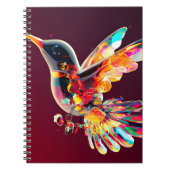 Carnet Artistic hummingbird  (Devant)
