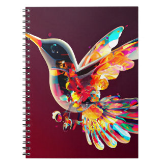 Carnet Artistic hummingbird