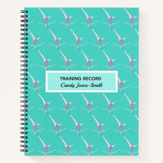 Carnet Artistic Swimming (Devant)