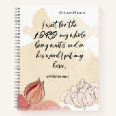 Carnet artistique de versets bibliques personnalis (Devant)