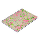 Carnet artistique floral (Côté gauche)