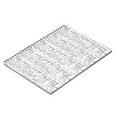 Carnet Arts de langue anglaise (Côté gauche)