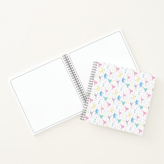 Carnet Arts martiaux Karate Étoiles Abstraites Étincelles (Intérieur)