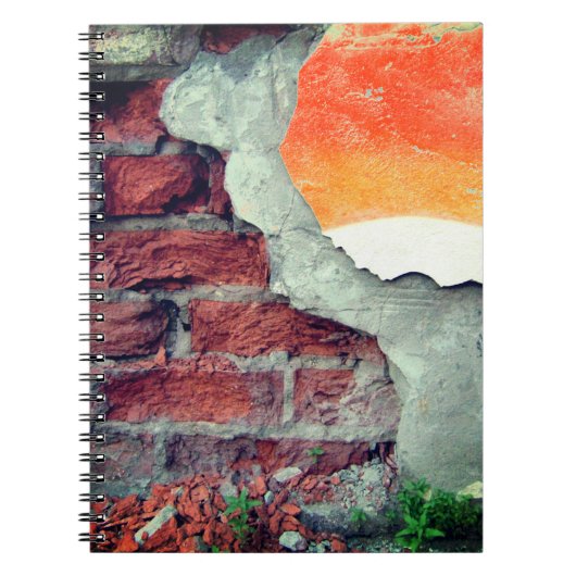 Carnet Artsy Brick Wall (Devant)