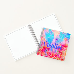 Carnet Artsy coloré esthétique mignon Croquis moderne