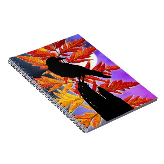 Carnet Artsy Crow (Côté Droit)